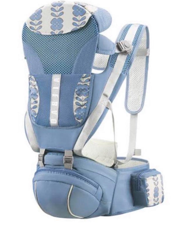 شيالة Aiebao Baby Carrier بـ 10 أوضاع وقاعدة Hip Seat طبية - صورة 8