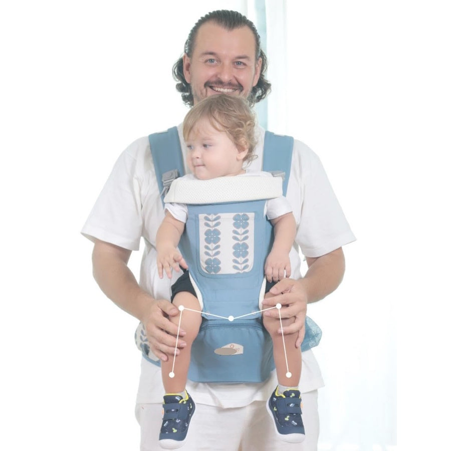 شيالة Aiebao Baby Carrier بقاعدة Hip Seat