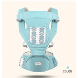 شيالة Aiebao Baby Carrier بـ 10 أوضاع وقاعدة Hip Seat طبية 10