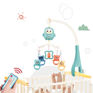 جرس سرير هابي بيد (Happy Bed Bell) بريموت كنترول وشكل البومة الذكية