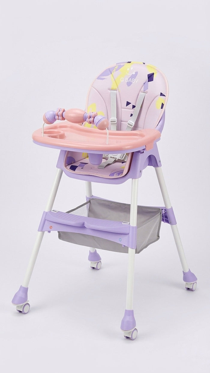 كرسي طعام G Baby 602 لون بينك
